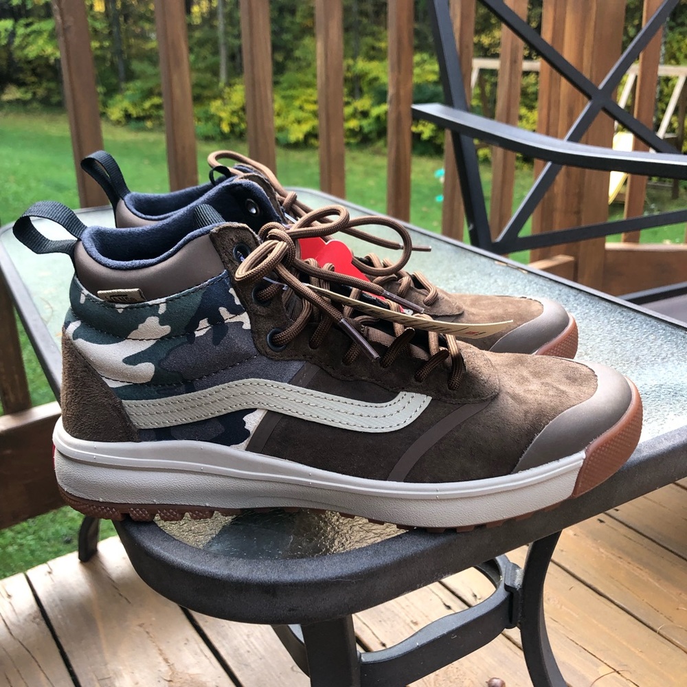 Vans Ultrarange Hi Di Dark Earth/Nomadcamo shoes